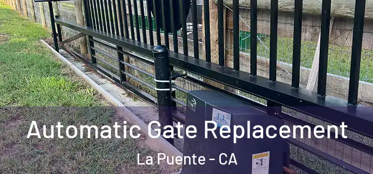 Automatic Gate Replacement La Puente - CA