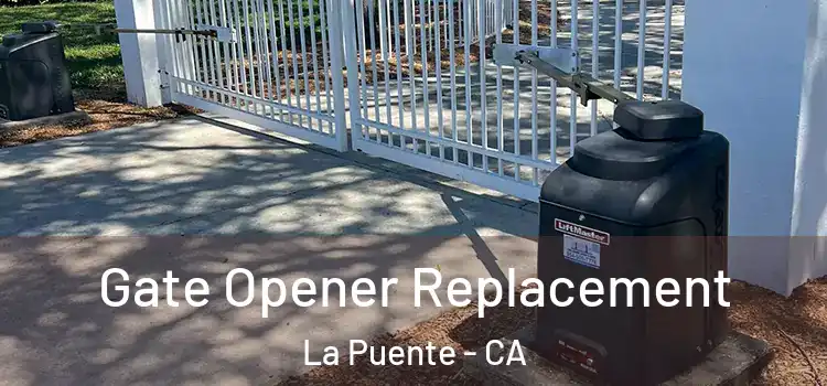 Gate Opener Replacement La Puente - CA