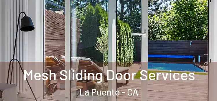 Mesh Sliding Door Services La Puente - CA